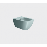 Биде подвесное GSI Pura 550х360 мм с отверстием под смеситель Ghiaccio Matte 8865FR2115