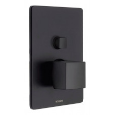 Внешняя часть смесителя для душа Bossini Cube Z00063.073 Черный матовый