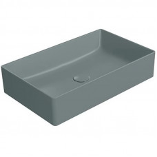 Раковина накладная GSI Kube X 600х370 мм без отверстия под смеситель Agave Matte 945304 Раковина накладная GSI Kube X 600х370 мм без отверстия под смеситель Agave Matte 945304