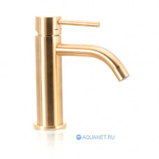 Смеситель для раковины без донного клапана Paffoni Light LIG071HGSP медовое золото брашированное Смеситель для раковины без донного клапана Paffoni Light LIG071HGSP медовое золото брашированное