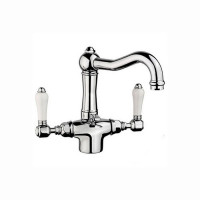 Смеситель для раковины Nicolazzi Petit Mont Blanc на 1 отверстие с донным клапаном хром 1432CR78