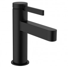 Смеситель для раковины Hansgrohe Finoris 100 с донным клапаном черный матовый 76010670 Смеситель для раковины Hansgrohe Finoris 100 с донным клапаном черный матовый 76010670