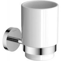 Стакан с держателем Aquatek БЕТТА хром AQ4604CR