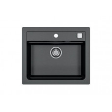 Мойка кухонная Alveus ATROX 30 Granital Carbon G91 590x500 мм с сифоном 1131996/1132823