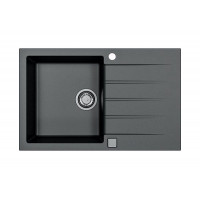 Мойка кухонная Alveus Cadit 20 Granital Carbon G91 790х500 мм с сифоном 1132026