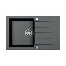 Мойка кухонная Alveus Cadit 20 Granital Carbon G91 790х500 мм с сифоном 1132026