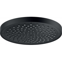 Верхний душ Paffoni 20 см матовый черный AD139/10CBM