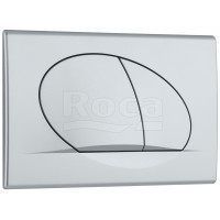 Панель смыва Roca Active 42B 2 режима 255х170х18 мм хром матовый 8901140B2