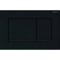 Клавиша смыва Geberit Sigma30 двойной смыв черный глянцевый 115.883.DW.1