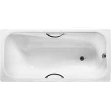 Ванна чугунная Wotte Start 1700х700х458 мм с отверстиями для ручек Start 1700x700UR