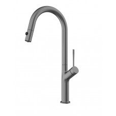 Смеситель для кухни AQUAme Cucina с выдвижным U-изливом и фильтром металл AQM9905GM Смеситель для кухни AQUAme Cucina с выдвижным U-изливом и фильтром металл AQM9905GM
