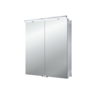 Зеркальный шкаф emco Pure 600x700 мм LED 2 двери розетка 9797 050 81