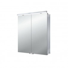 Зеркальный шкаф emco Pure 600x700 мм LED 2 двери розетка 9797 050 81