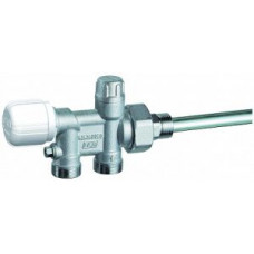 Узел радиаторный терморегулирующий FAR нижнее подключение 1/2 FV 1438 C12