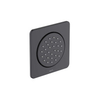 Форсунка боковая Aquanet 130x130 мм матовый черный AQ2099MB