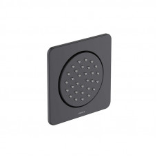 Форсунка боковая Aquanet 130x130 мм матовый черный AQ2099MB