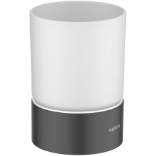Стакан настольный Aquatek Лира матовый черный AQ4428MB