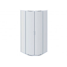 Душевой уголок Aquanet Aria 1/4 круга 1000x1000x2000 мм хром прозрачное стекло AQ ARI RO 10020CH
