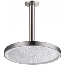 Верхний душ Aquanet AQ2070CR круглый потолочный 260х20 мм хром AQ2070CR