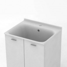 Раковина Kerasan Aquadom 60х50 см 1 отверстие белый 029201.1