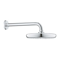 Верхний душ с кронштейном 286 мм GROHE Tempesta 210 хром 26412000