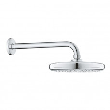 Верхний душ с кронштейном 286 мм GROHE Tempesta 210 хром 26412000 Верхний душ с кронштейном 286 мм GROHE Tempesta 210 хром 26412000