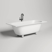 Ванна встраиваемая Salini Ornella Axis 170 170 х 75 х 60 см S-Sense белый глянцевый 103413G/23101H