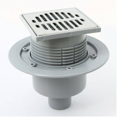 Трап McAlpine MRFG3V-50 115x115 мм вертикальный выпуск 50 мм сухой затвор MRFG3V-50 Трап McAlpine MRFG3V-50 115x115 мм вертикальный выпуск 50 мм сухой затвор MRFG3V-50