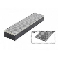 Конвектор внутрипольный JagaRus Mini Canal с решеткой SNA 90x1300x260 мм MICL0.00913026/SNA/JR