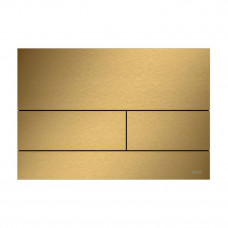 Панель смыва для унитаза TECE TECEsquare II металлическая PVD Brushed Gold Optic 9240847 Панель смыва для унитаза TECE TECEsquare II металлическая PVD Brushed Gold Optic 9240847