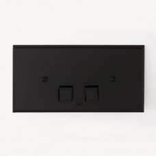 Клавиша смыва 3SC SQUARE PLAQUE для Geberit UP320/720 33х17 см черный матовый SQL00NO