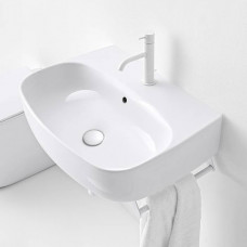 Раковина подвесная/накладная Kerasan Nolita 60х45 см 1 отв. белый глянцевый 534101 Раковина подвесная/накладная Kerasan Nolita 60х45 см 1 отв. белый глянцевый 534101