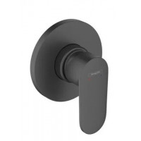 Смеситель для душа Hansgrohe Vernis Blend однорычажный скрытый монтаж матовый черный 71649670