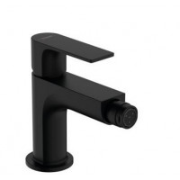 Смеситель для биде Hansgrohe Rebris E однорычажный с донным клапаном черный матовый 72211670