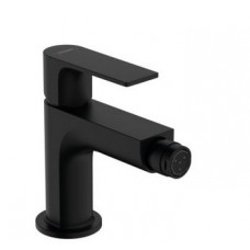 Смеситель для биде Hansgrohe Rebris E однорычажный с донным клапаном черный матовый 72211670