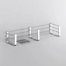 Полка двойная Colombo Design Complimenti 44x11 см хром B9633.CR