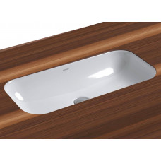 Раковина Azzurra Glaze 69х38 см без отверстия GLLT06938000BI