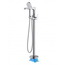 Смеситель для ванны AQUATEK БЕТТА напольный скрытого монтажа хром AQ1145CR