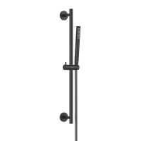 Душевой гарнитур Aquanet Европа 1jet 65 см матовый черный AQ2012MB