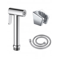 Гигиенический душ со шлангом 120 см и держателем Aquanet хром AQ2054CR