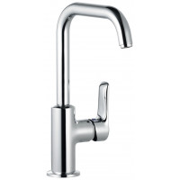 Смеситель для раковины Kludi PureSolid 205 мм высокий излив 5 л/мин 340240575