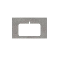 Столешница из керамогранита Kerama Marazzi Фондамента 80 см для встраиваемой сверху раковины PL2.DL500920R/80
