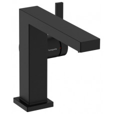 Смеситель для раковины hansgrohe Tecturis E 133 мм CoolStart PushOpen черный матовый 73020670 Смеситель для раковины hansgrohe Tecturis E 133 мм CoolStart PushOpen черный матовый 73020670