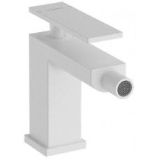 Смеситель для биде Hansgrohe Tecturis E со сливным гарнитуром белый матовый 73200700