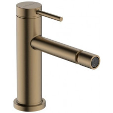 Смеситель для биде Hansgrohe Tecturis S со сливным гарнитуром шлифованная бронза 73201140