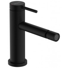 Смеситель для биде Hansgrohe Tecturis S со сливным гарнитуром черный матовый 73201670