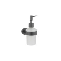 Дозатор для жидкого мыла Aquanet ВЕГА оружейная сталь AQ4005BGM