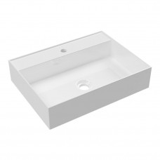 Раковина Ceramica Alice HIDE 60x45х13.5 см подвесная белый глянцевый 31230101S