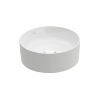 Раковина накладная Villeroy & Boch Collaro 400х400х145 мм альпийский белый 4A184001