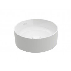 Раковина накладная Villeroy & Boch Collaro 400х400х145 мм альпийский белый 4A184001